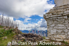 Old stupa along the way