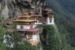 Tiger's nest monastery as seen from view point