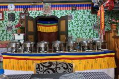 Typical Bhutanese buffet lunch