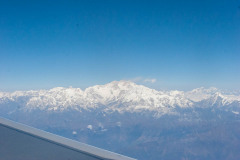 Mount Everest from Drukair flight