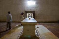 The actual tomb of Akbar.
