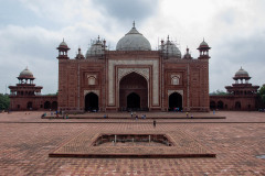 At the Taj Mahal