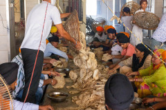 Oiling of the bread