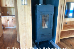 Wood Stove in the Villa