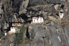 A sort of closeup view of the monastery