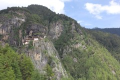 View of Tiger's nest from Cafeteria