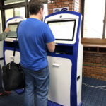 Immigration Kiosk at Kathmandu International Airport